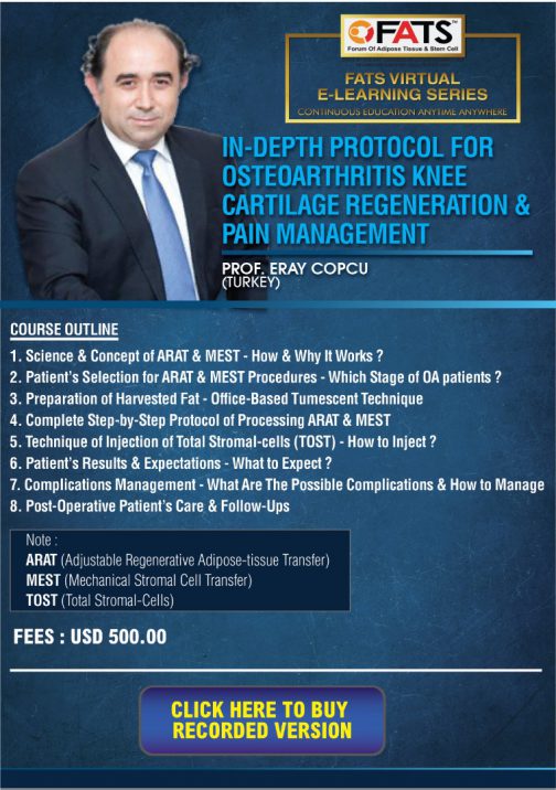 In-depth Protocol for Osteoarthritis Knee Cartilage Regeneration & Pain Management