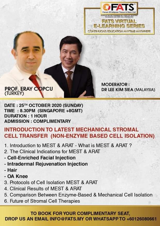 Introduction to Latest Mechanical Stromal Cell Transfer<br/> (Non-Enzyme based Cell Isolation)